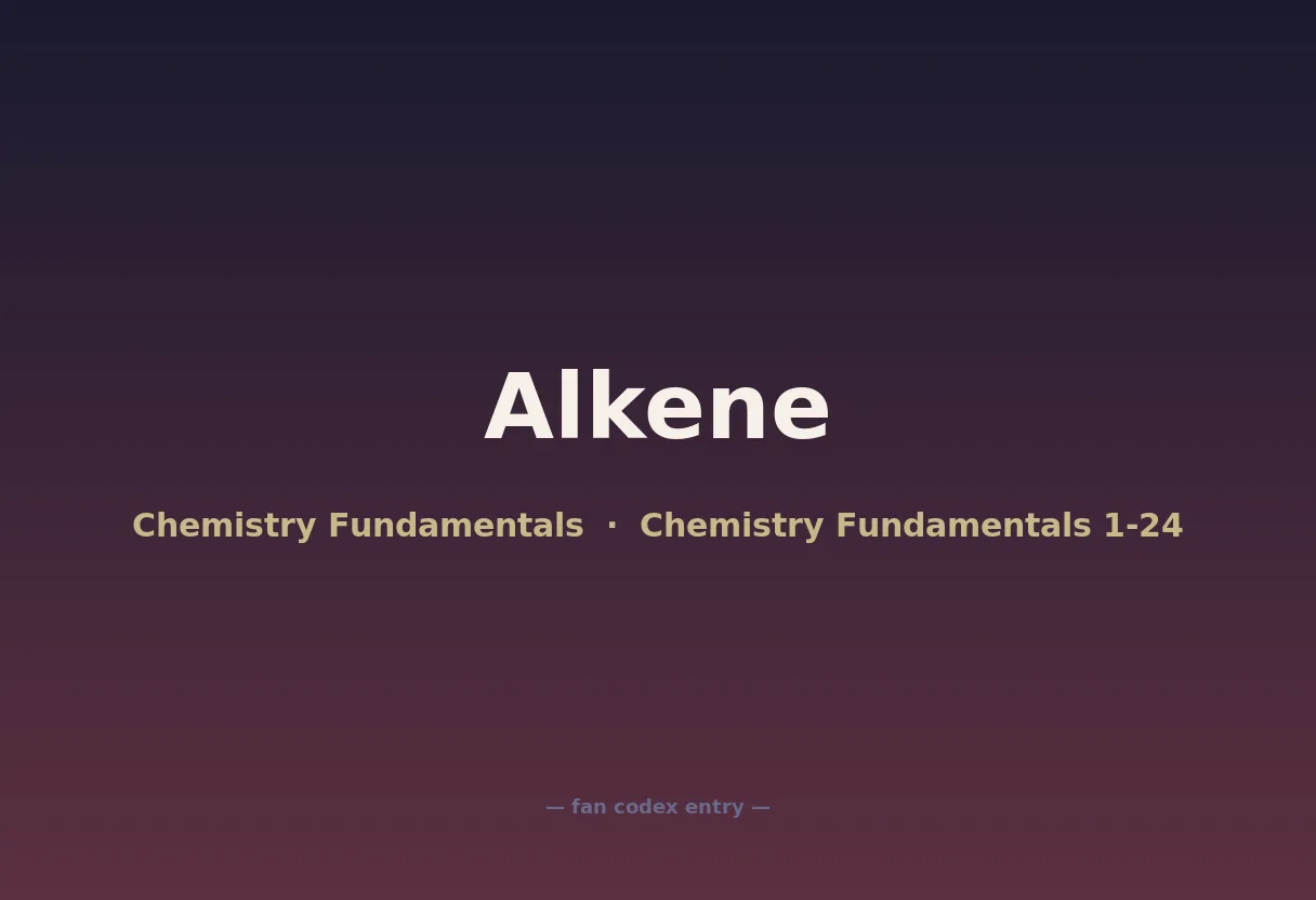Alkene